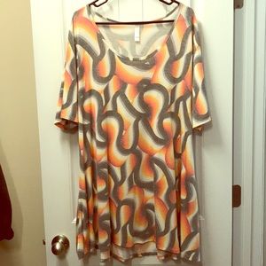 Lularoe 2xl Perfect Orange and Black